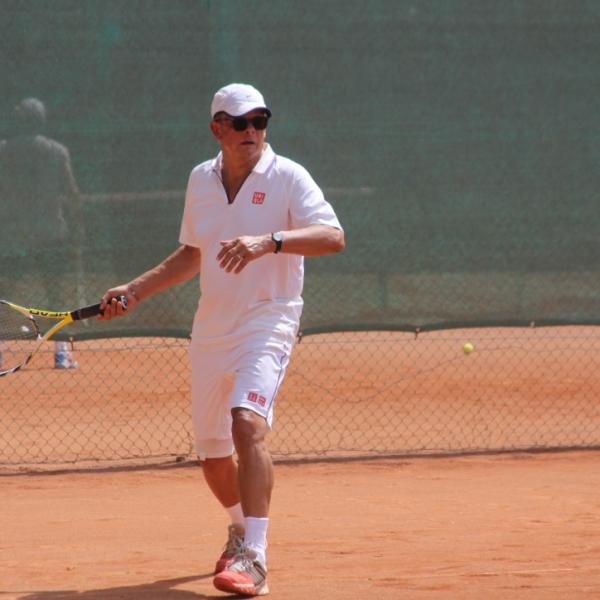 Für Wolfgang Lösch war erst im Achtelfinale Endstation