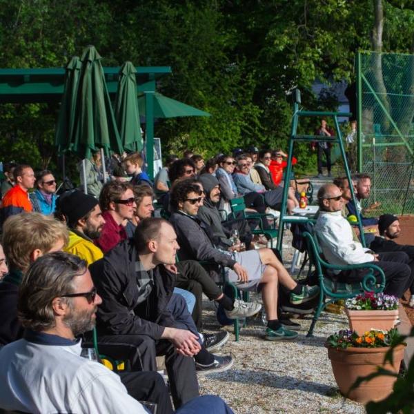 ...wie ein euphorisches Publikum